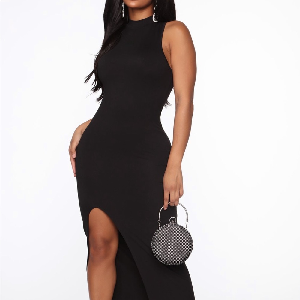 🆕Fashion Nova Slit Super Sexy Maxi Dress